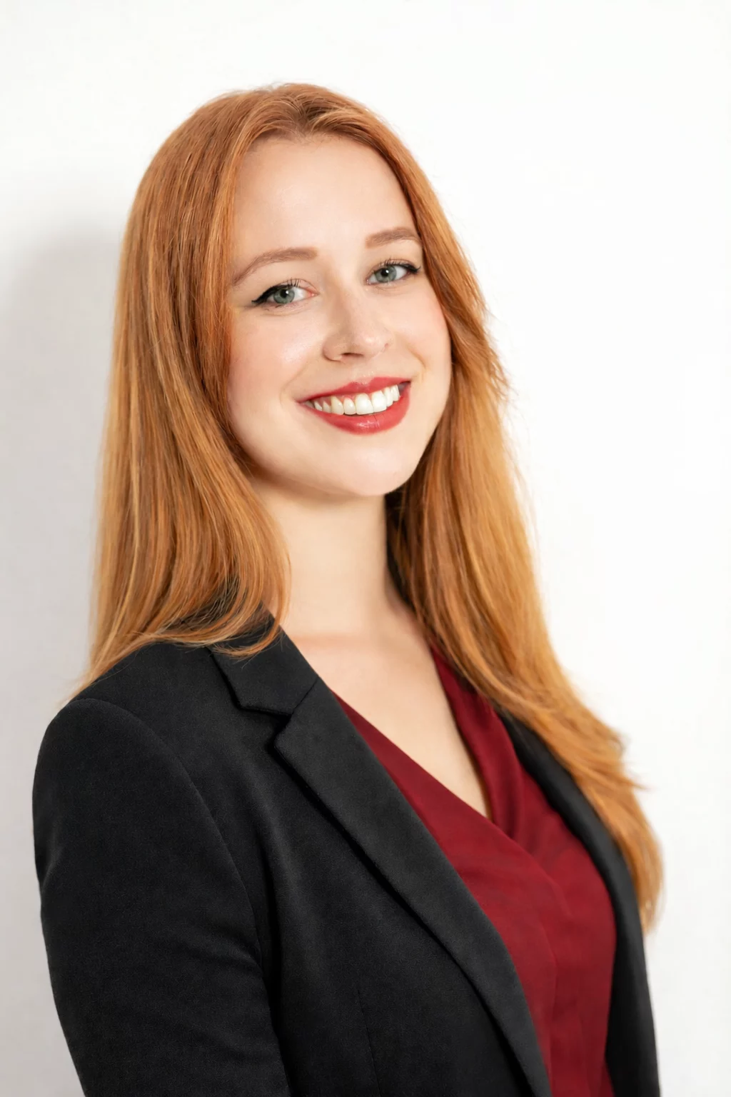 Porträt von Denise Krug, Inhaberin der Medienagentur Krug